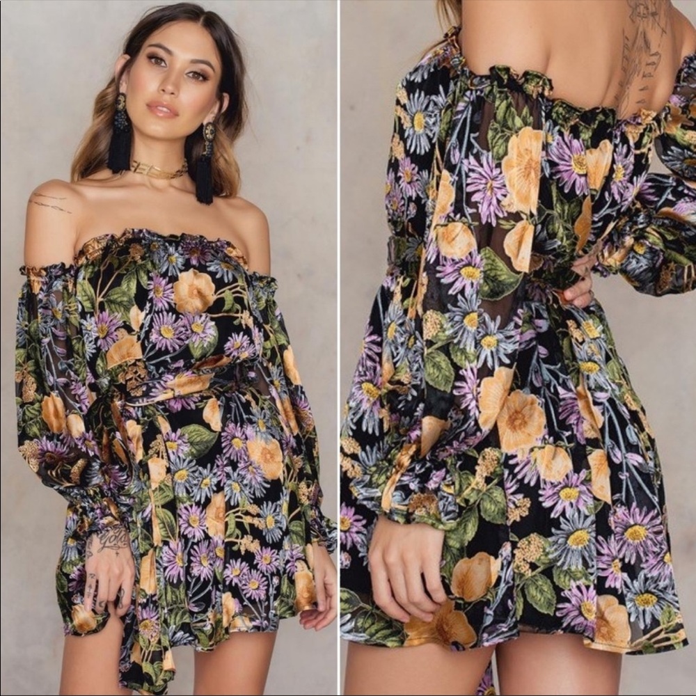 For Love And Lemons Luciana Mini Dress